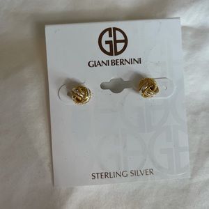 Giani Bernini sterling silver stud earrings, NWT